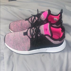 Pink and Black Kids Adidas